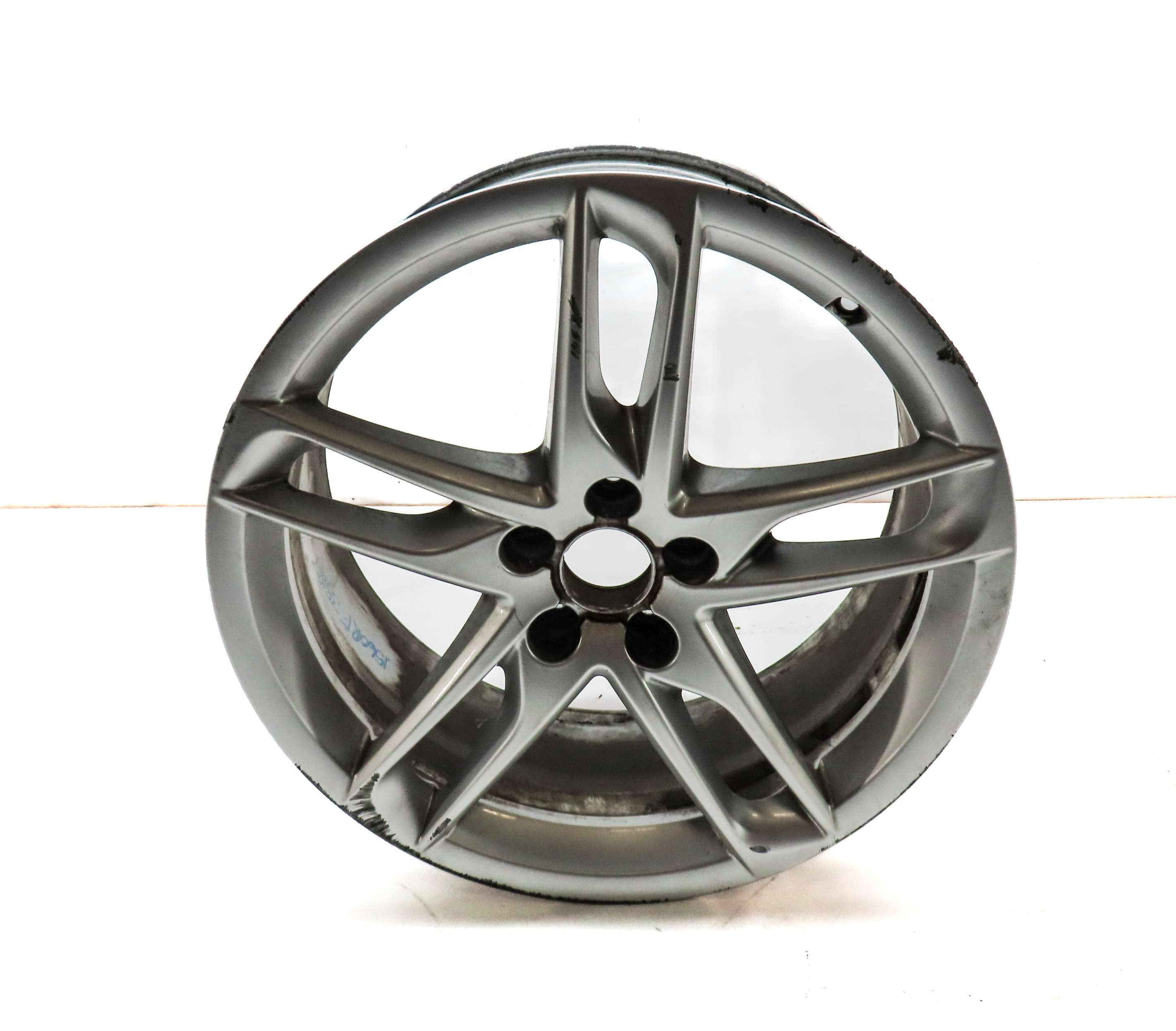 2013-2017 AUDI Q5 (B8 8R) 19x8 - ALUMINUM ALLOY 5-SPLIT SPOKE WHEEL RIM — exact item pictured